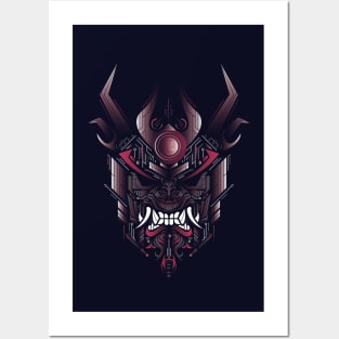 Oni Mask Posters and Art